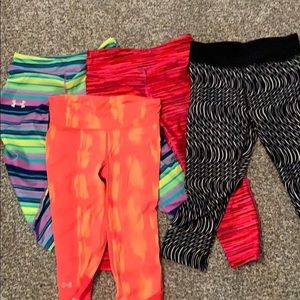 Under Armour heat gear Capri leggings